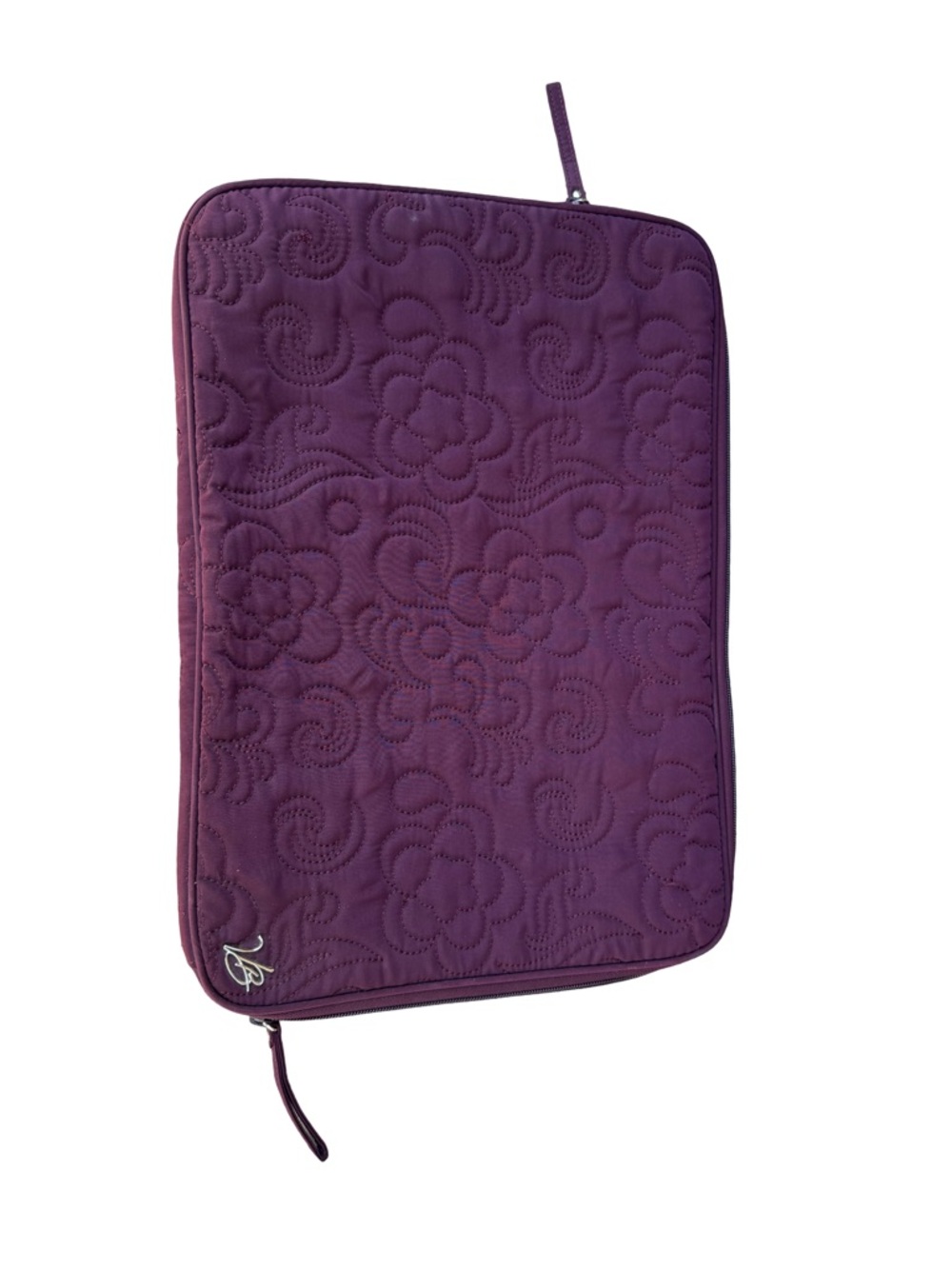 Vera Bradley Purple Quilted Laptop Sleeve